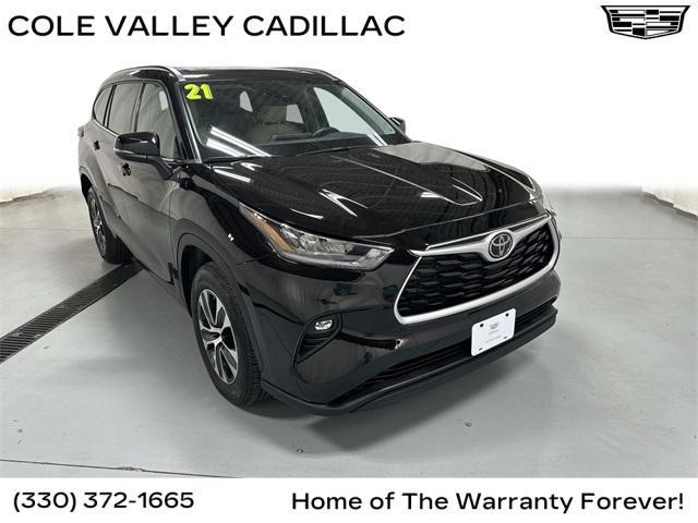 used 2021 Toyota Highlander car, priced at $36,421