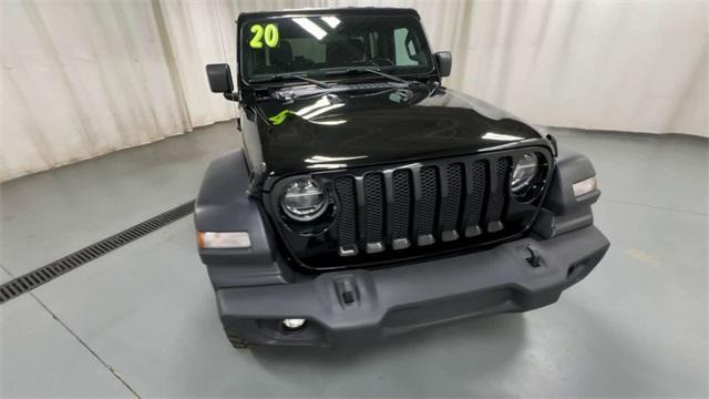 used 2020 Jeep Wrangler Unlimited car, priced at $31,888