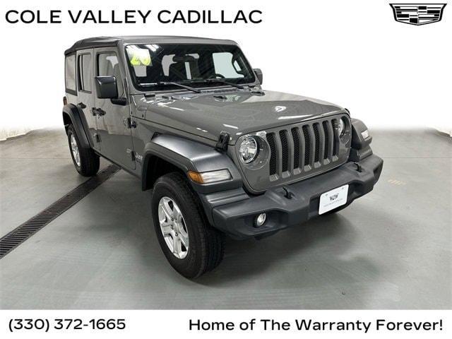 used 2020 Jeep Wrangler Unlimited car, priced at $31,125