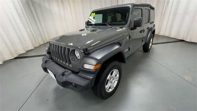 used 2020 Jeep Wrangler Unlimited car, priced at $31,555