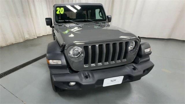 used 2020 Jeep Wrangler Unlimited car, priced at $31,555