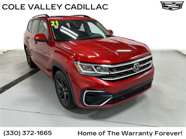 used 2021 Volkswagen Atlas car, priced at $20,333