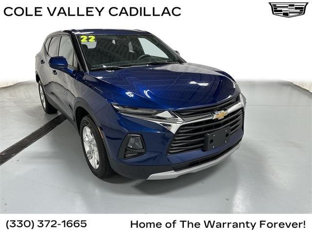 used 2022 Chevrolet Blazer car, priced at $22,744