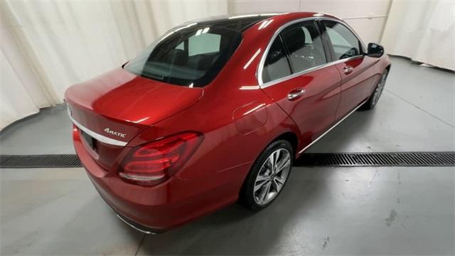 used 2018 Mercedes-Benz C-Class car, priced at $22,522