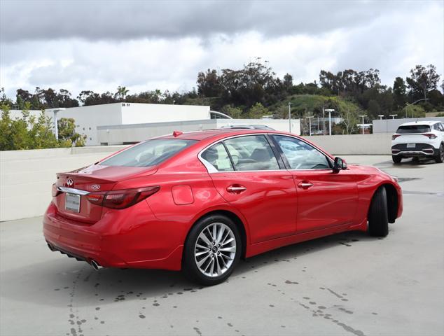 new 2024 INFINITI Q50 car, priced at $44,985