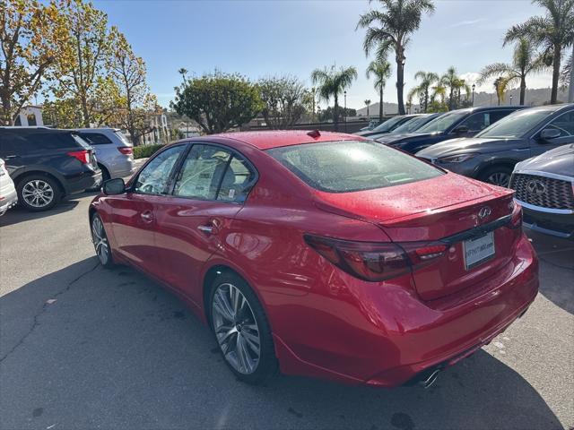 new 2024 INFINITI Q50 car, priced at $50,485