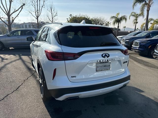 new 2025 INFINITI QX50 car, priced at $51,985