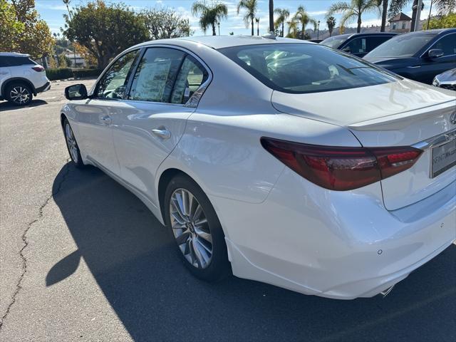 new 2024 INFINITI Q50 car, priced at $44,485