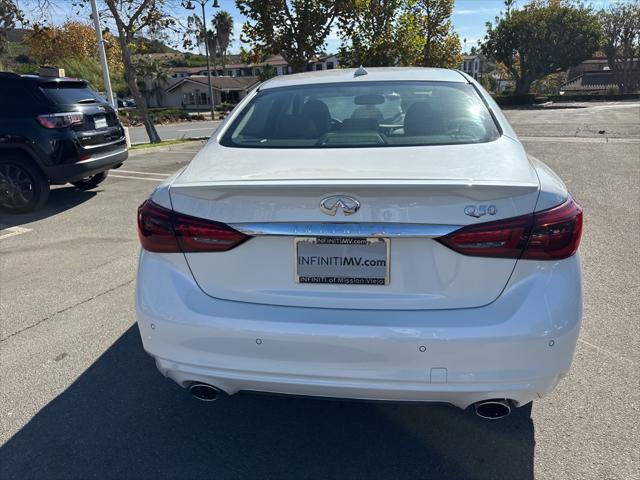 new 2024 INFINITI Q50 car, priced at $44,485