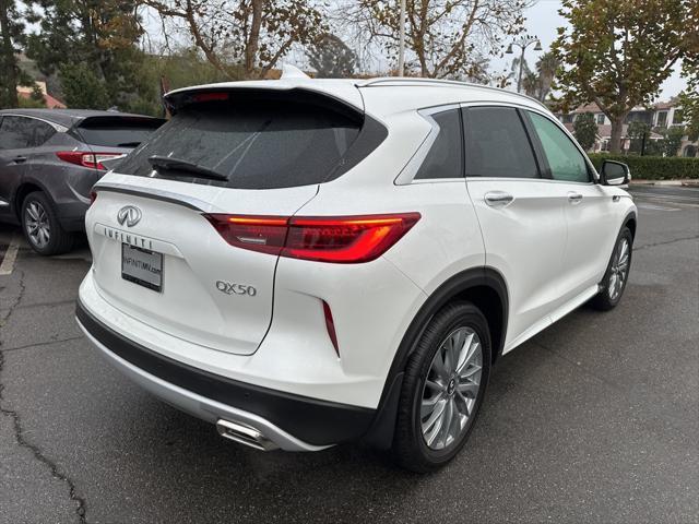 new 2025 INFINITI QX50 car, priced at $48,065