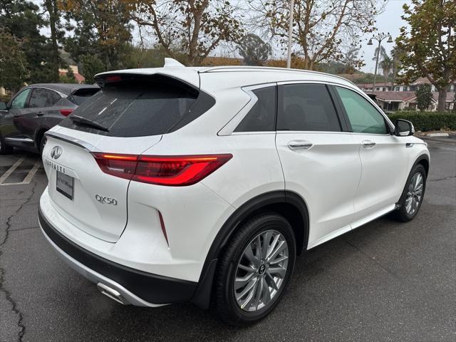 new 2025 INFINITI QX50 car, priced at $48,065