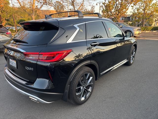 used 2023 INFINITI QX50 car, priced at $44,988