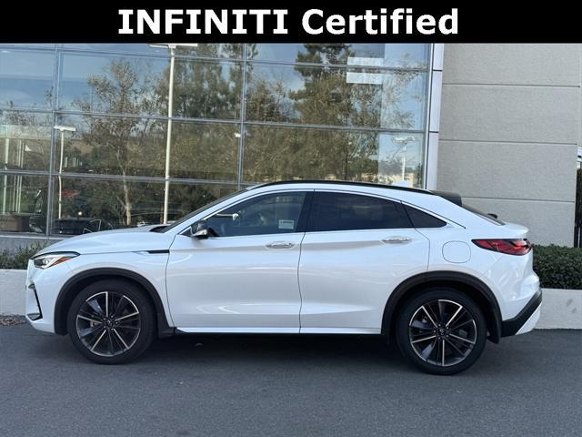 used 2024 INFINITI QX55 car, priced at $47,677