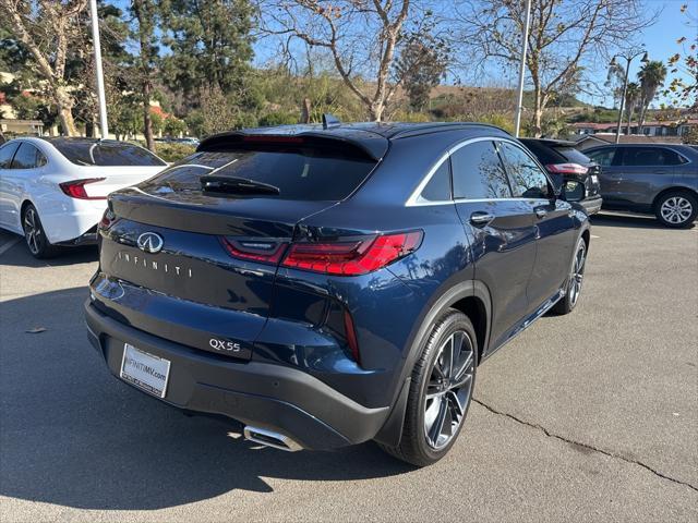 new 2024 INFINITI QX55 car, priced at $56,356