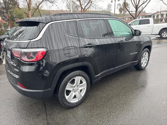 used 2022 Jeep Compass car, priced at $17,388