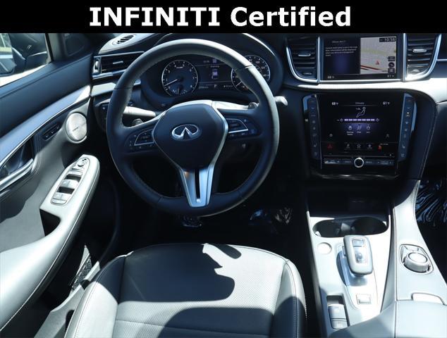 used 2024 INFINITI QX55 car, priced at $44,527