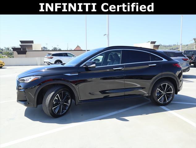 used 2024 INFINITI QX55 car, priced at $44,527