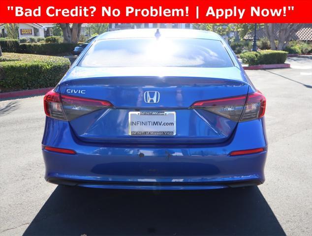 used 2022 Honda Civic car, priced at $24,044