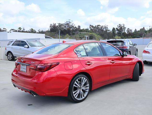 new 2024 INFINITI Q50 car, priced at $51,985