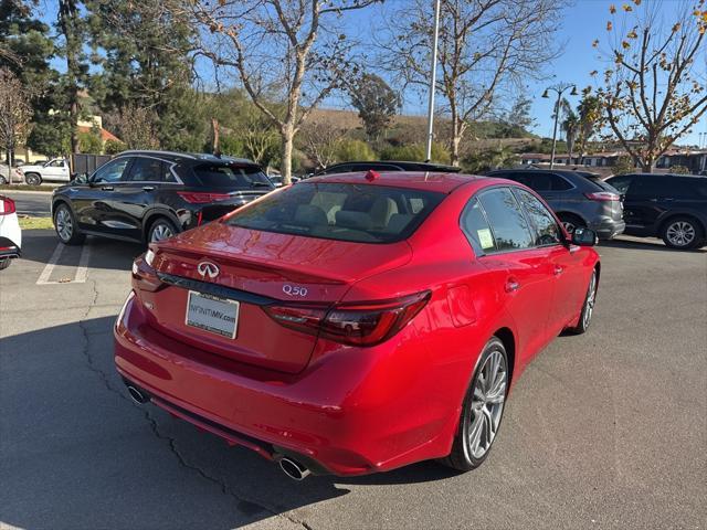 new 2024 INFINITI Q50 car, priced at $51,485