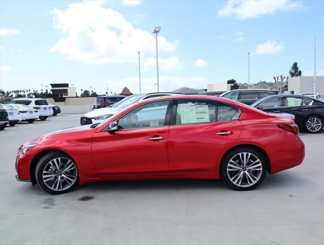 new 2024 INFINITI Q50 car, priced at $51,985