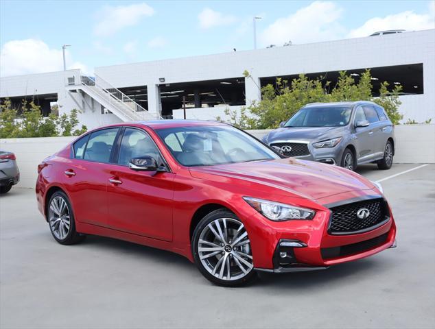 new 2024 INFINITI Q50 car, priced at $51,985