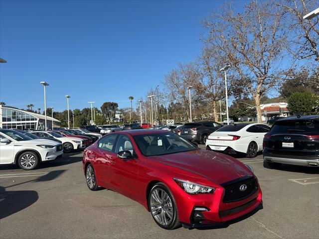 new 2024 INFINITI Q50 car, priced at $51,485