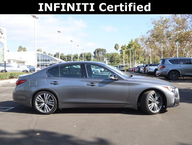 used 2024 INFINITI Q50 car, priced at $47,382