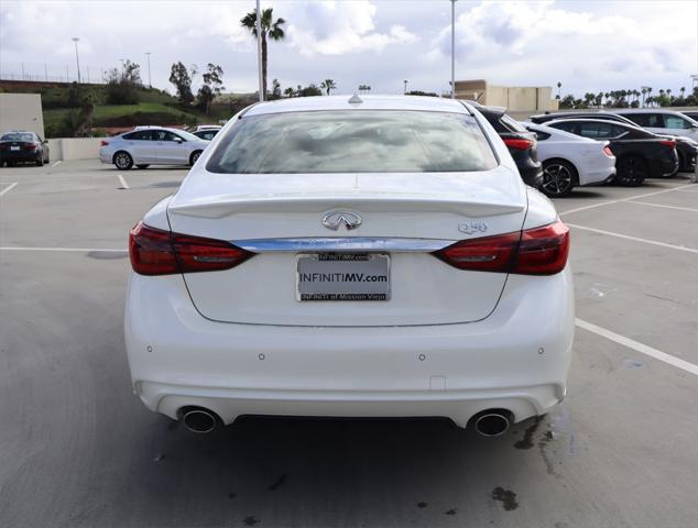 new 2024 INFINITI Q50 car, priced at $44,265