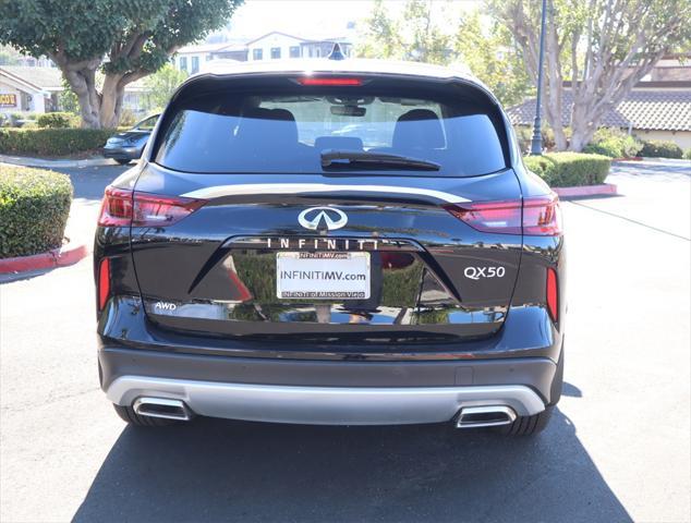 new 2024 INFINITI QX50 car, priced at $45,985