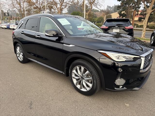 used 2021 INFINITI QX50 car, priced at $27,988