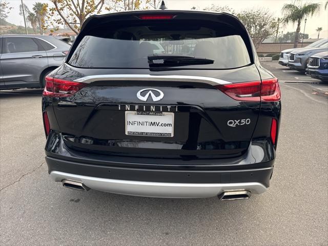 used 2021 INFINITI QX50 car, priced at $27,988