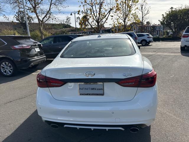 new 2024 INFINITI Q50 car, priced at $49,285