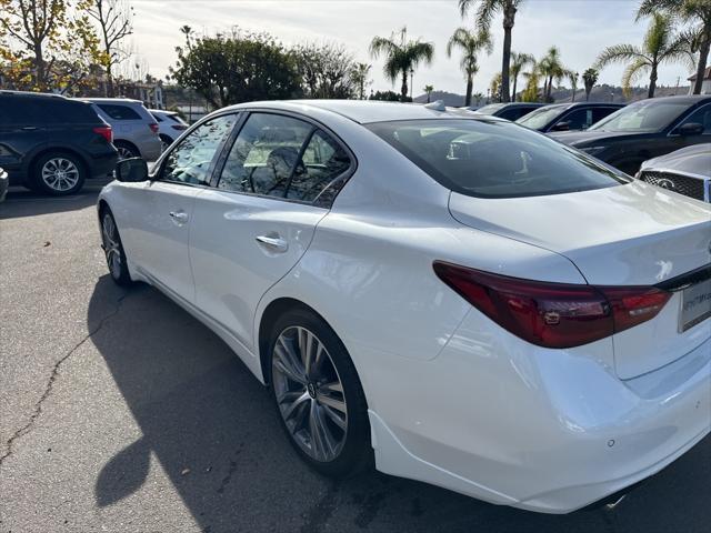 new 2024 INFINITI Q50 car, priced at $49,285