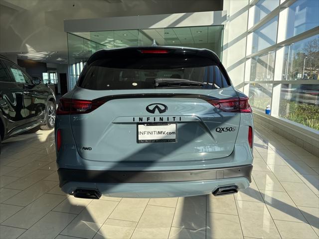 new 2025 INFINITI QX50 car, priced at $51,845