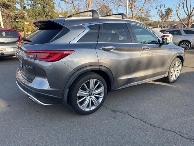 used 2021 INFINITI QX50 car, priced at $27,998