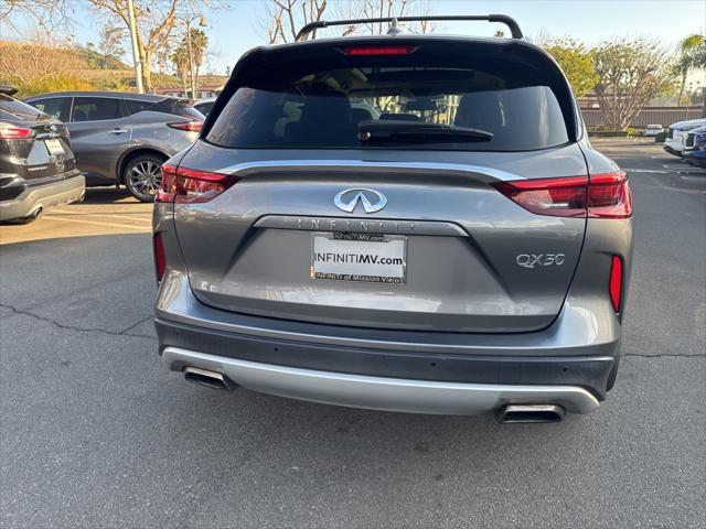 used 2021 INFINITI QX50 car, priced at $27,998