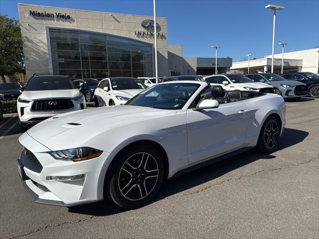 used 2021 Ford Mustang car, priced at $21,988