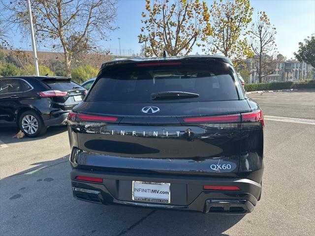 new 2025 INFINITI QX60 car, priced at $59,080