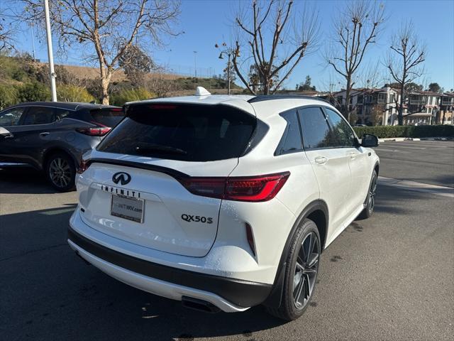 new 2025 INFINITI QX50 car, priced at $52,365