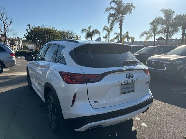 new 2025 INFINITI QX50 car, priced at $52,365