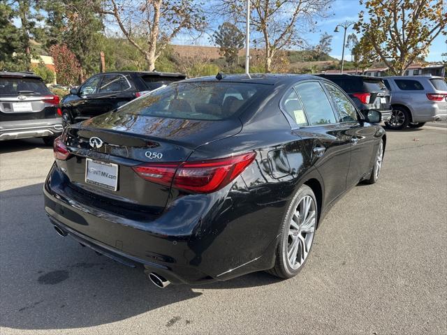 new 2024 INFINITI Q50 car, priced at $49,850