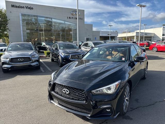 new 2024 INFINITI Q50 car, priced at $49,850