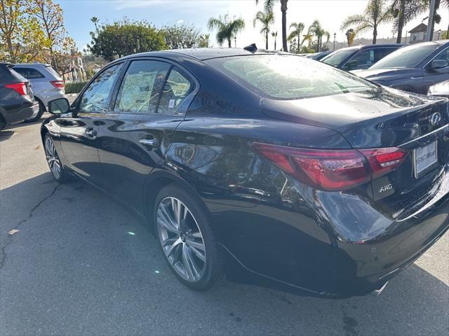 new 2024 INFINITI Q50 car, priced at $49,850