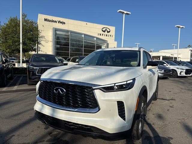 new 2025 INFINITI QX60 car, priced at $57,060