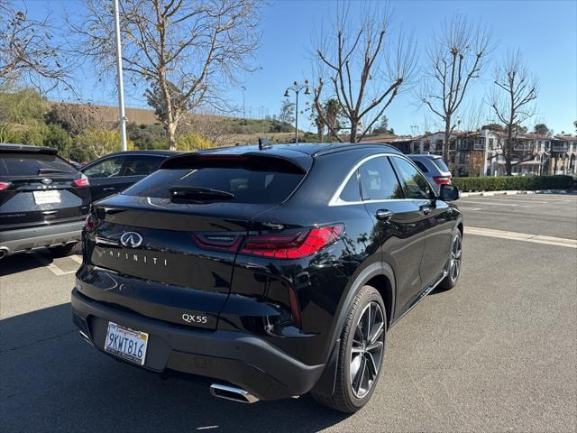 used 2023 INFINITI QX55 car, priced at $38,888