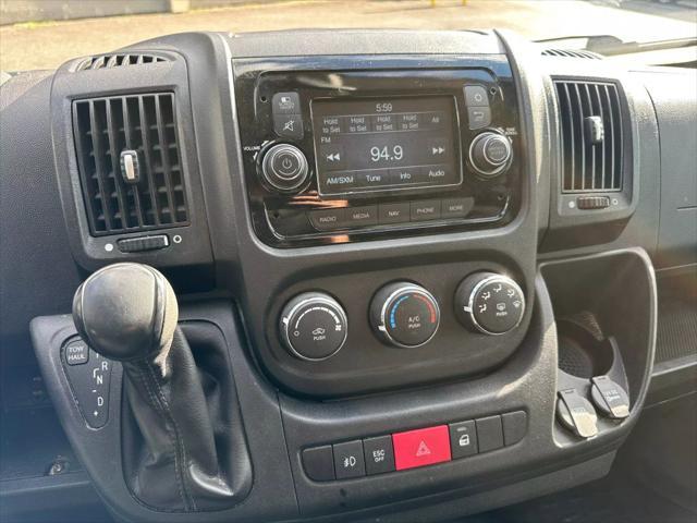 used 2018 Ram ProMaster 2500 car, priced at $44,700