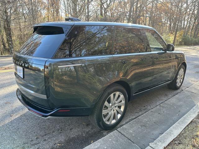 new 2025 Land Rover Range Rover car, priced at $110,925