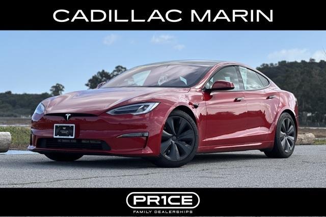 used 2022 Tesla Model S car, priced at $46,999