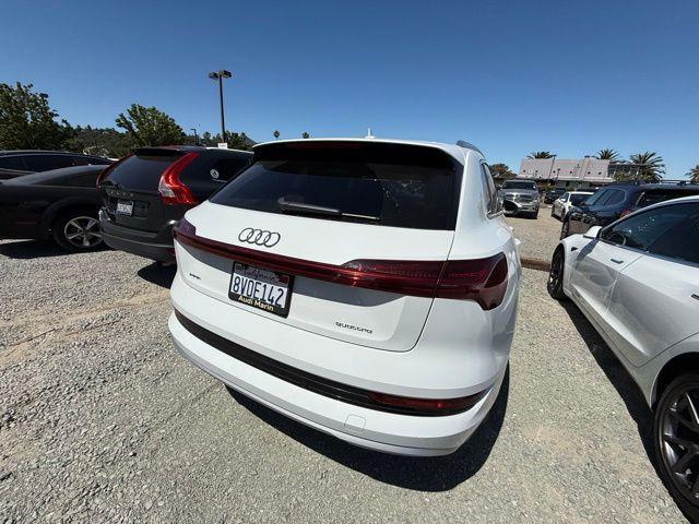 used 2021 Audi e-tron car, priced at $23,000